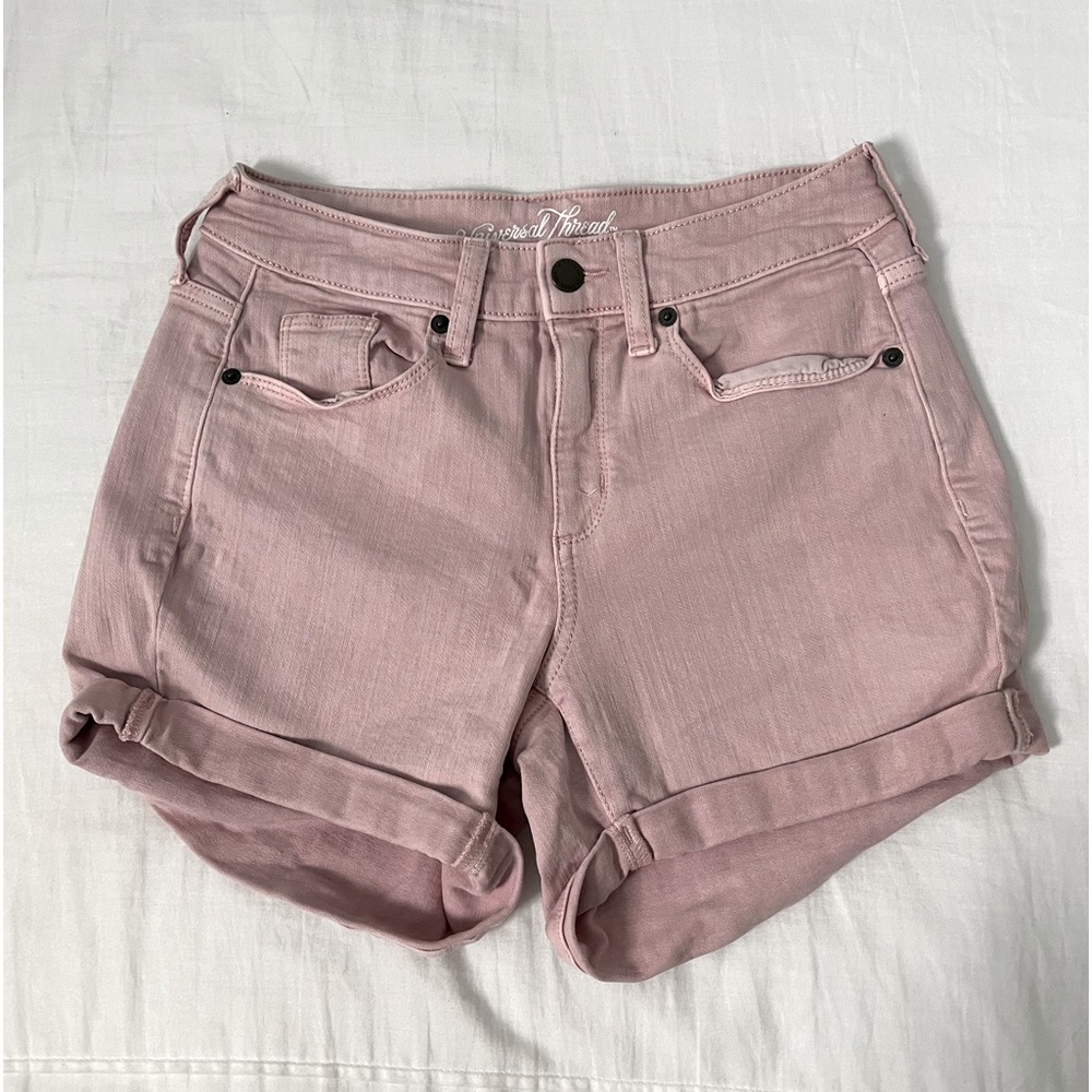 Universal Threads Pink Denim Shorts